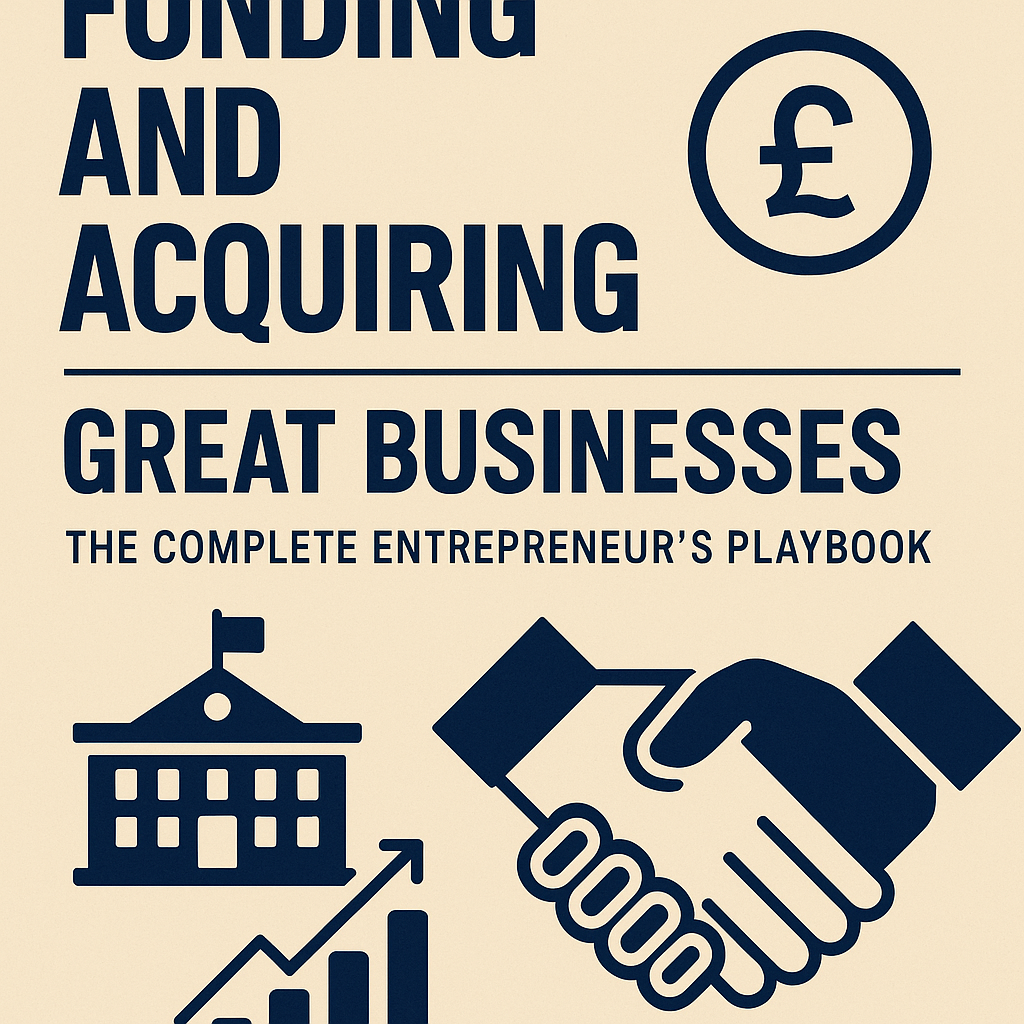 Funding and Acquiring Great Businesses: The Complete Entrepreneur’s Playbook