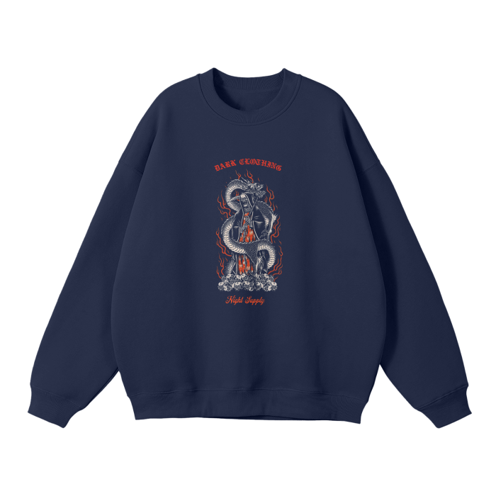 Dark Serpent Night Pullover