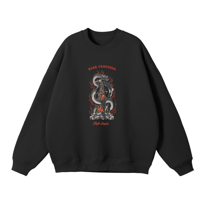 Dark Serpent Night Pullover