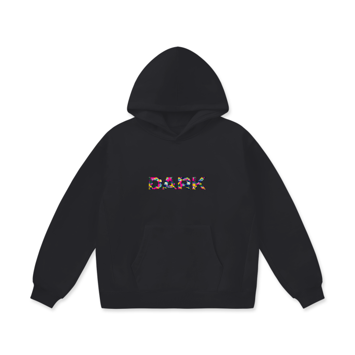 Simple Dark Logo Hoodie