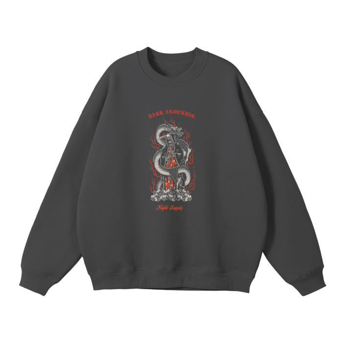 Dark Serpent Night Pullover