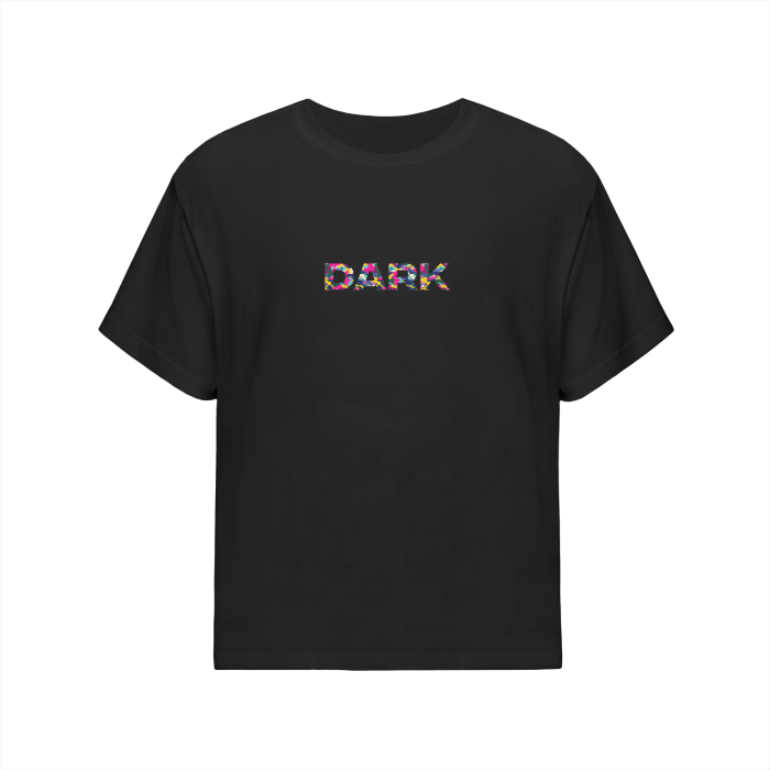 Dark Multicolor Logo Tee